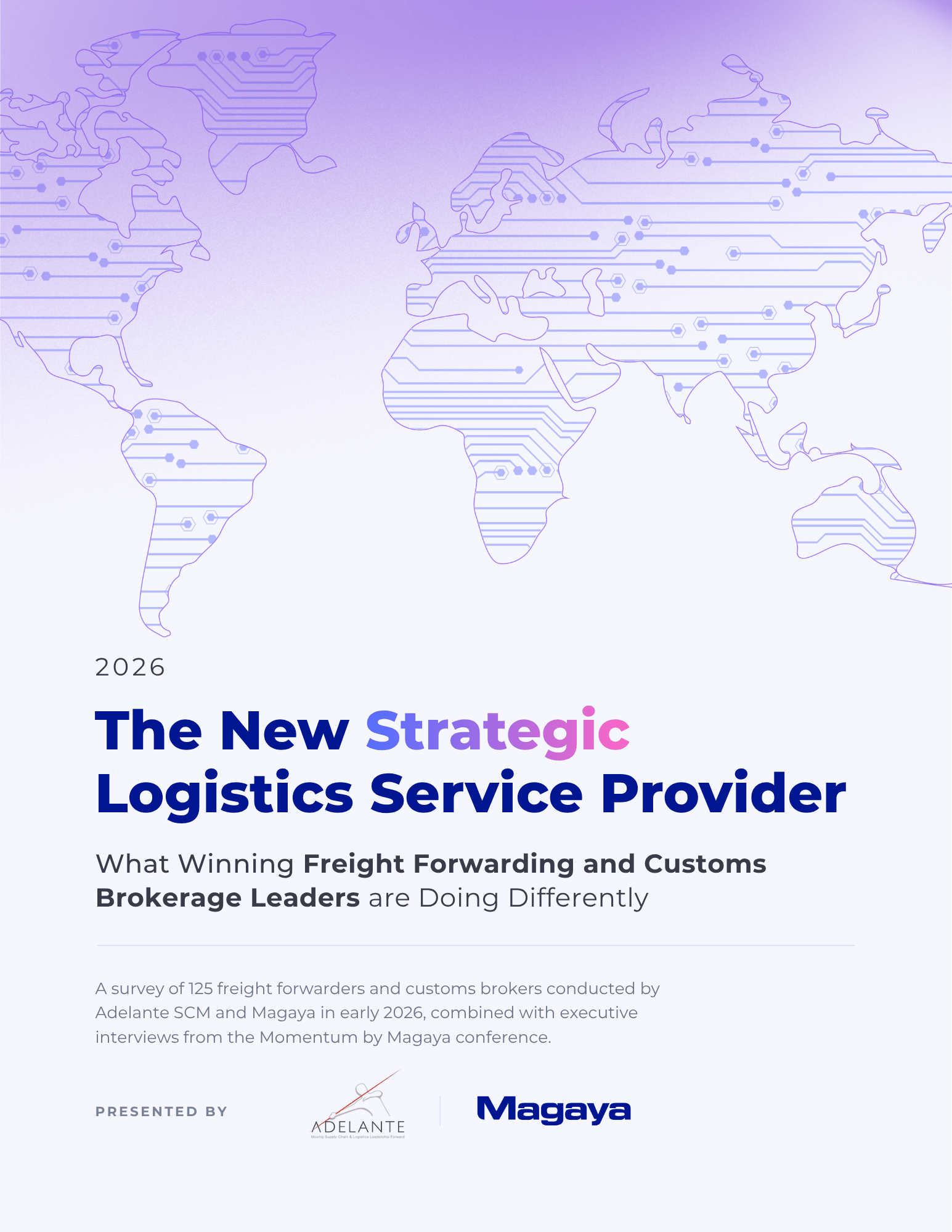 The New Strategic Logistics Service Provider Cover
