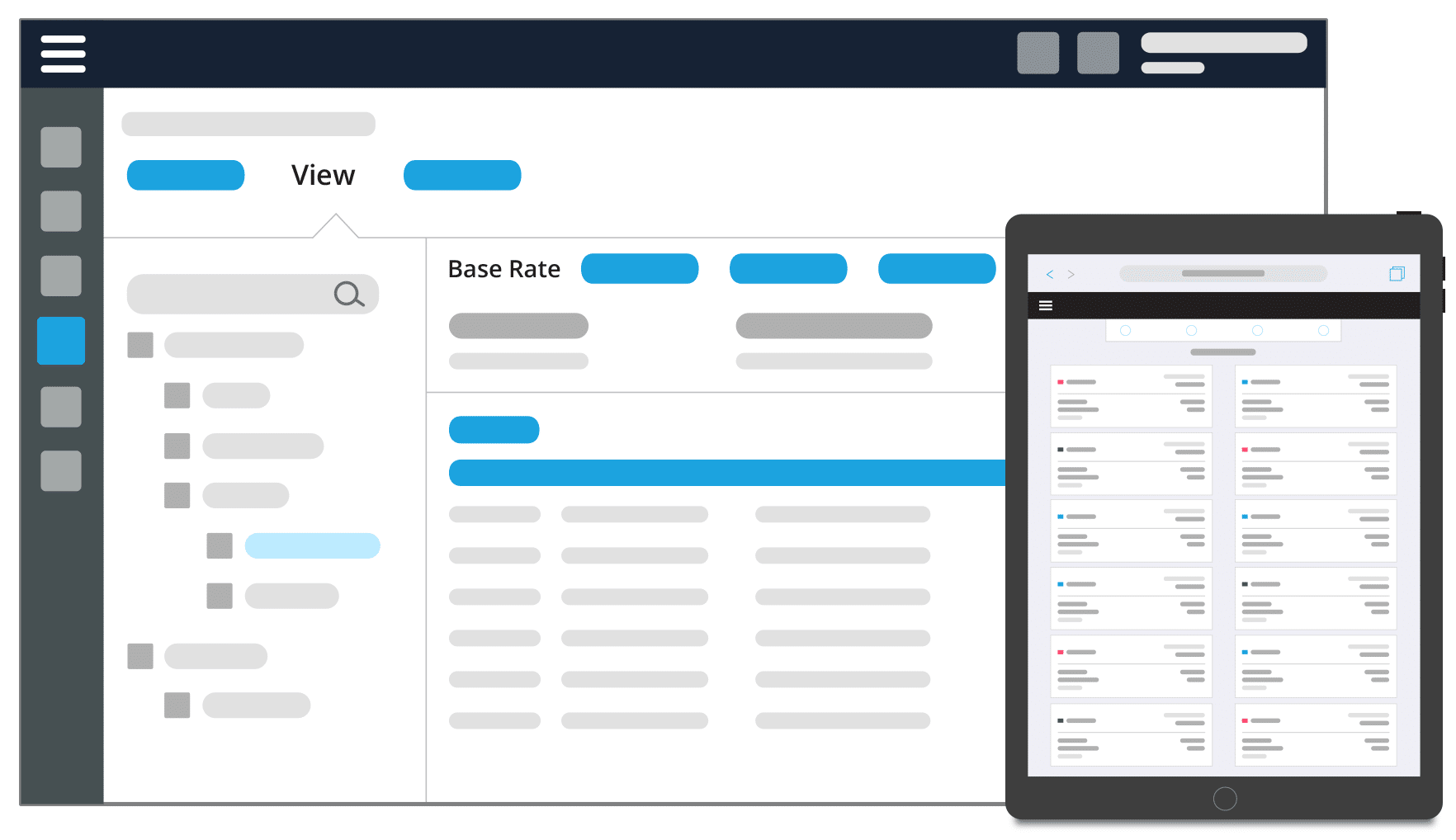rate manag screenshot